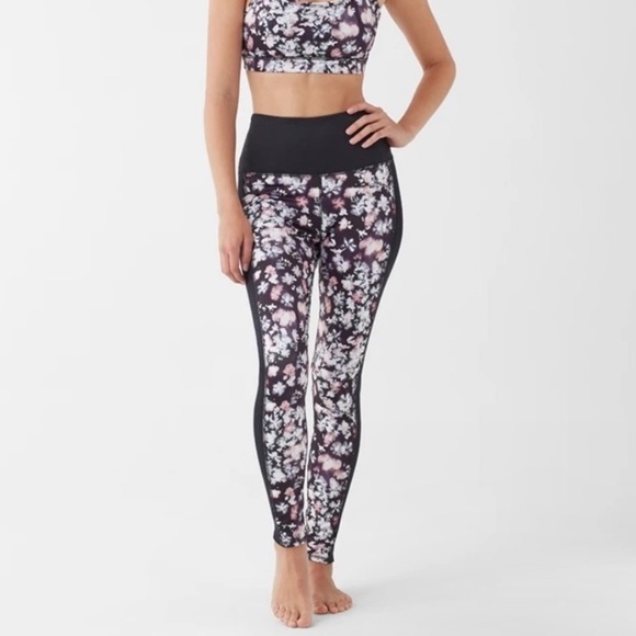 NWT Splendid Floral Watercolor Bra (S) & Leggings (M) Set
